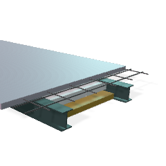 spreadsheet-like tool for steel beam floor calculation, Eurocode 3, AISC